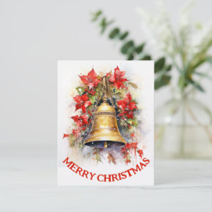 Campana Vintage - Tarjeta de Navidad