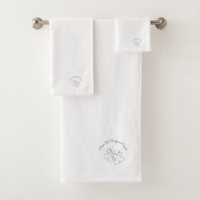 Campanas de Boda de Recién Casados Personalizadas  (In situ)