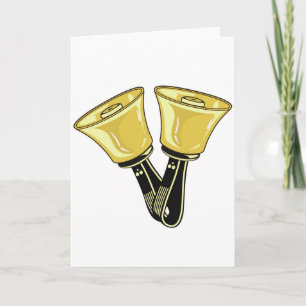 Campanas de mano - Tarjeta de salutación
