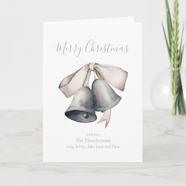 Campanas de Plata de Navidad (Anverso)