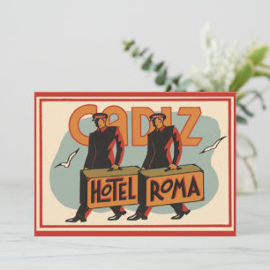 Campaneros de Viaje Vintage Hotel Roma, Cádiz, Esp