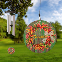 Campanilla Bienvenidos al suroeste de Chile Ristra Wreath Bie
