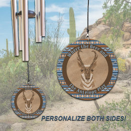 Campanilla Diseño geométrico del suroeste de Pronghorn person