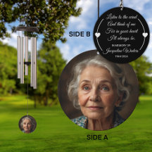 Memorial de texto y foto personalizado