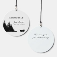 Memorial Personalizado Marítimo para Pescador Cost