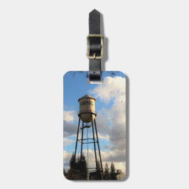 Campbell CA Water Tower Lumaleta Etiqueta