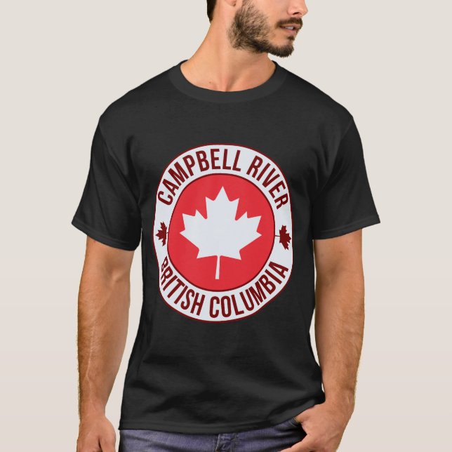 Campbell River, Canadá Camiseta de Ciudad | Viaje  (Anverso)