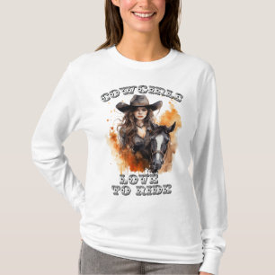 Campeñas Aman Montar Camiseta