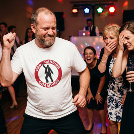 Campeón de Baile Papá - Camiseta Divertida para Pa