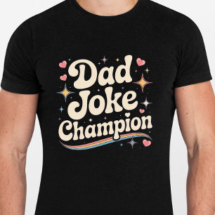 Campeón de Chiste de papá - Camiseta divertida par