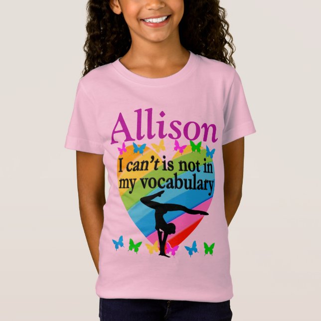 CAMPEÓN DE GIMNASTICA PERSONALIZADO EN CAMISETA (Anverso)