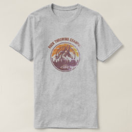 campeón de la camiseta de la roca de la escotilla