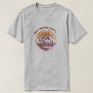 campeón de la camiseta de la roca de la escotilla