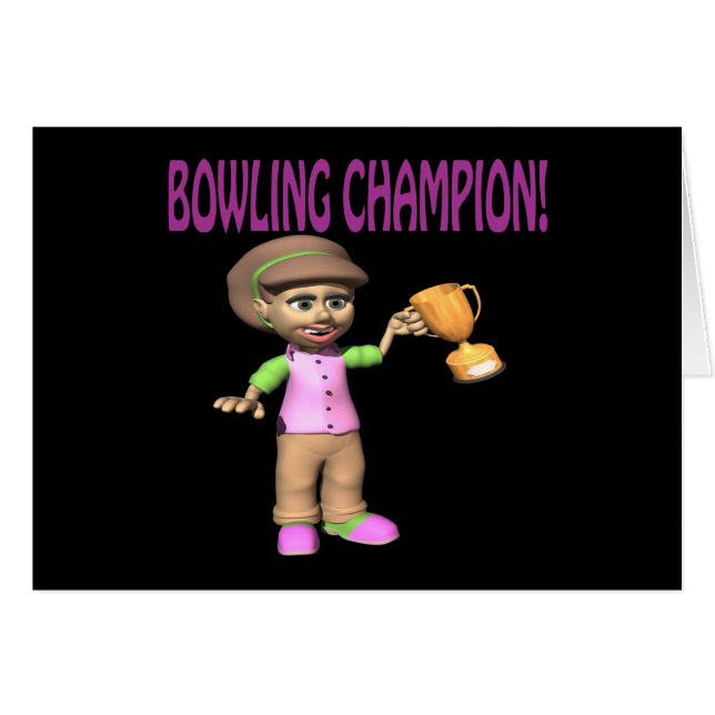 Campeón de los bolos de la mujer (Anverso (Horizontal))