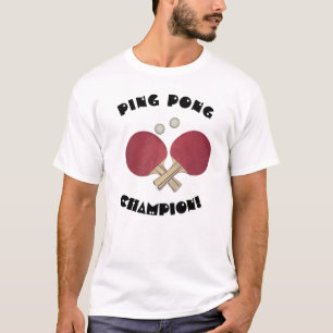 ¡Campeón de Ping Pong! Camiseta
