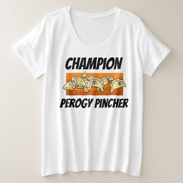 Campeón de Varenyky Perogy Pincher MÁS la sudadera (Anverso del diseño)