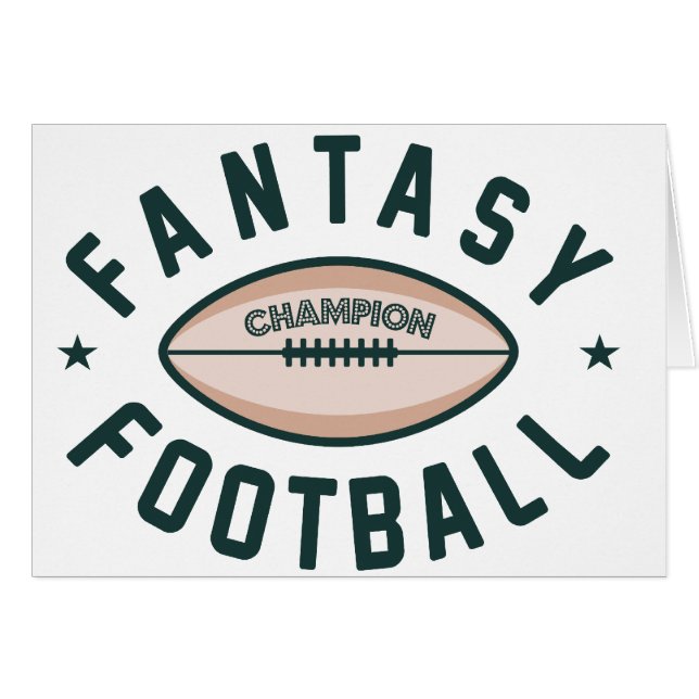 Campeón del fútbol de la fantasía (Anverso (Horizontal))