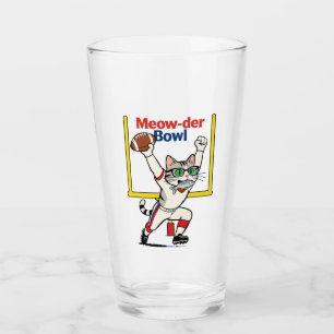 Campeón del Meow-der Bowl Gato de fútbol americano