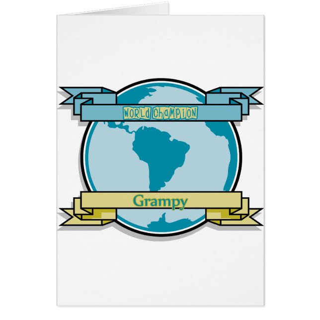 Campeón Grampy del mundo (Frente)