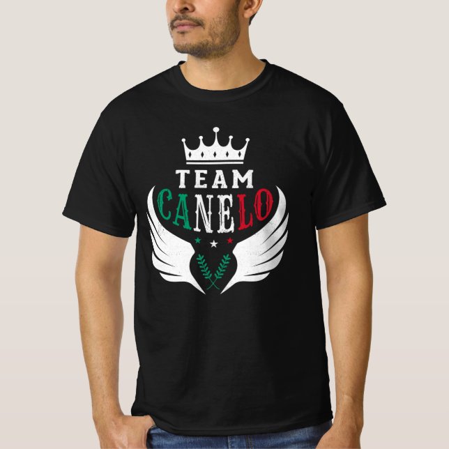 Campeón Mundial de Canelo: Camiseta "Team Canelo" (Anverso)