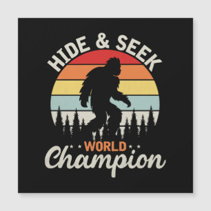 Campeón Mundial de Escondite de Bigfoot