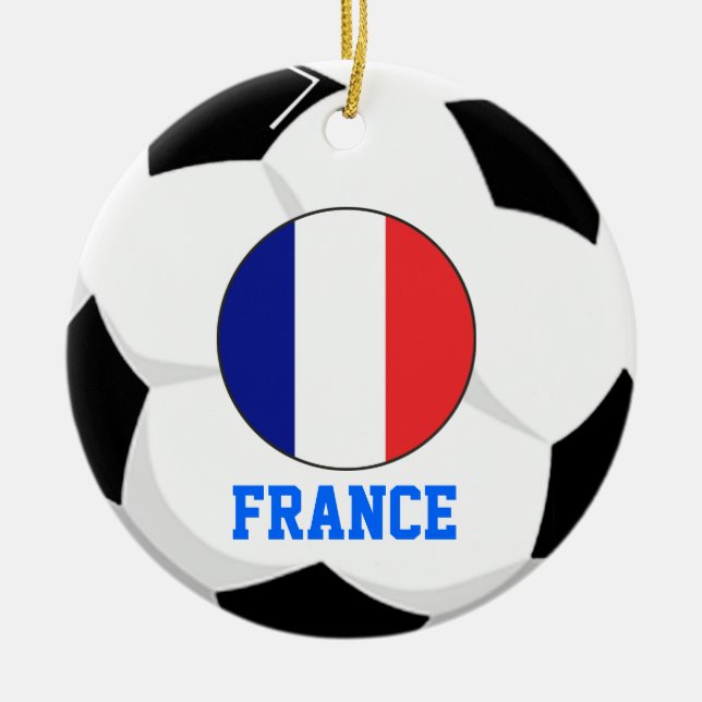 Campeonato Mundial de Fútbol Ornamento de Francia  (Frente)