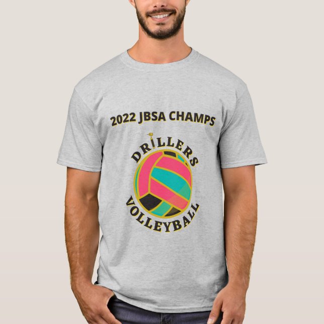 Campeones de la JBSA 2022 - Camiseta de voleibol (Anverso)