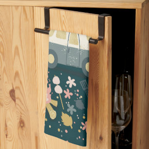 Camper Life! Toalla de cocina nocturna