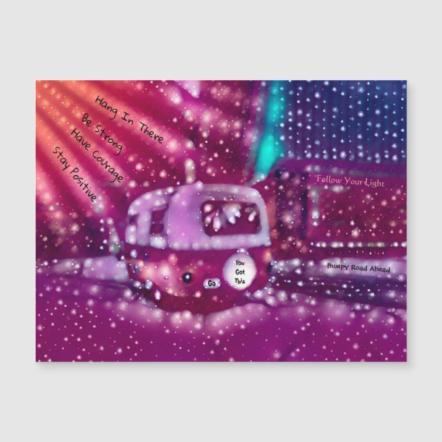 Camper Retro Hippie Tienes Este Inspirador (Anverso)