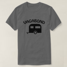 Camper Trailer Vagabond Camiseta divertida