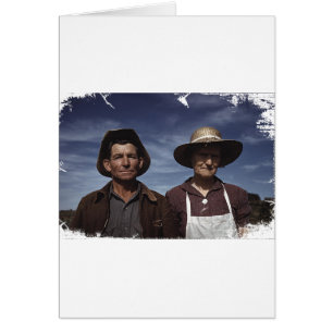 Campesino y esposa
