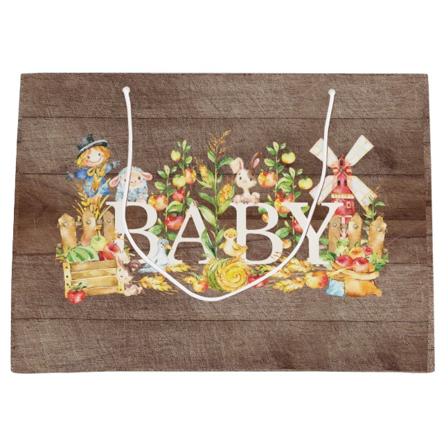 Campesinos comercializan Baby Shower ・ Bolsa de Re (Anverso)