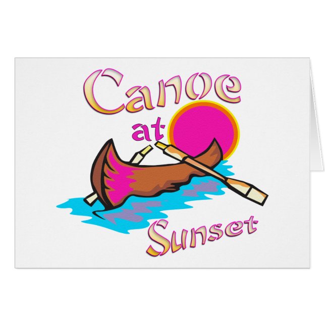 Camping Canoe (Anverso (Horizontal))