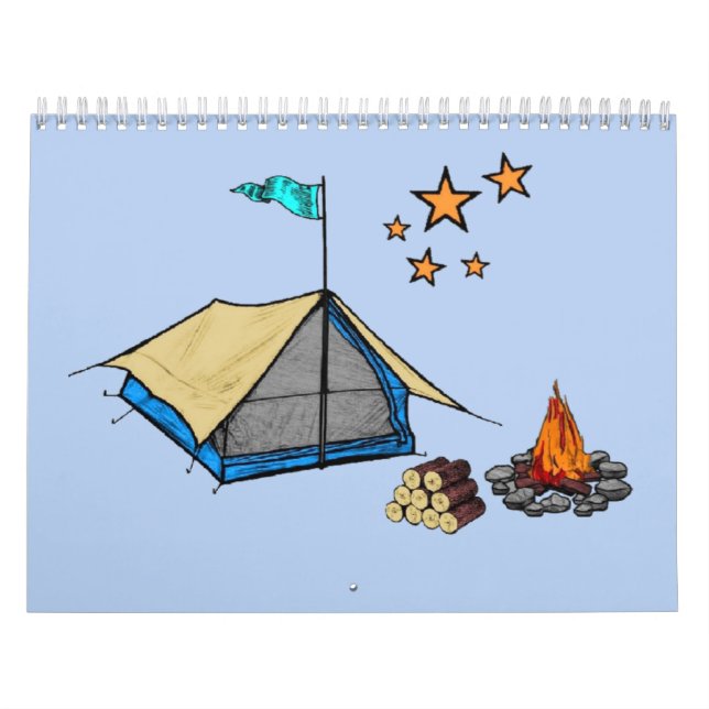Camping de calendario (Tapa)