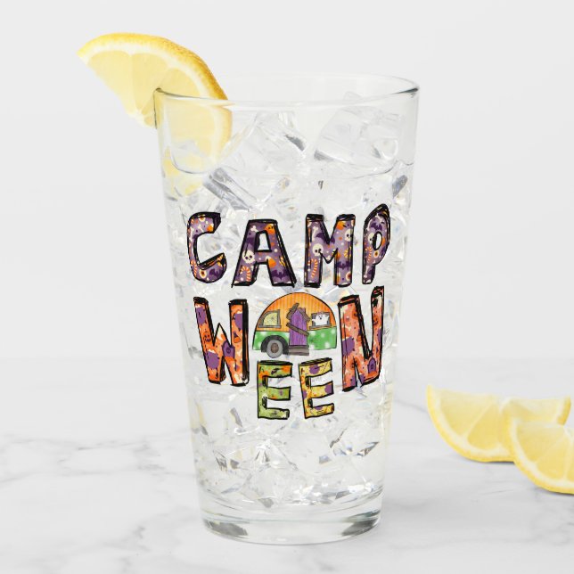 Camping de Halloween | Pun de Word (Anverso (hielo))