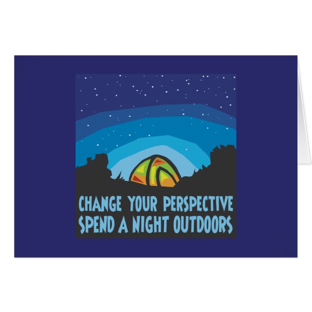 Camping de tiendas (Anverso (Horizontal))