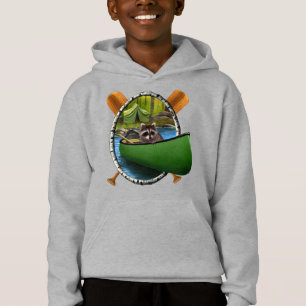 Camping de verano en tienda divertido ladrón de ca