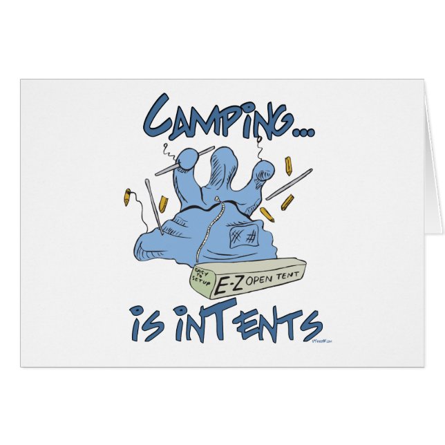 Camping es intención (Anverso (Horizontal))