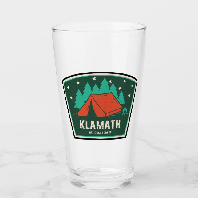 Camping Forestal Nacional de Klamath (Anverso)