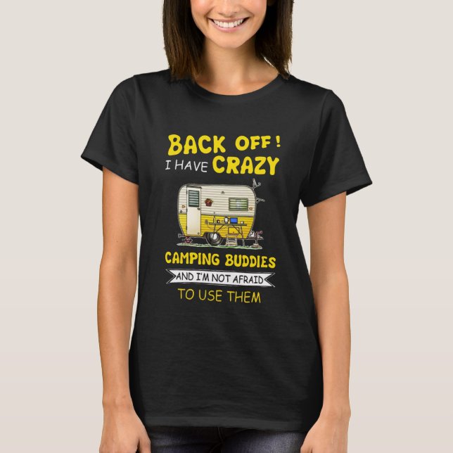 Camping Funny diciendo para la camiseta del próxim (Anverso)