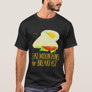 Camping Funny Gift Camiseta Montañas Para Romper