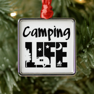 ***CAMPING LIFE*** FUN CUALQUIER ORNAMENTO