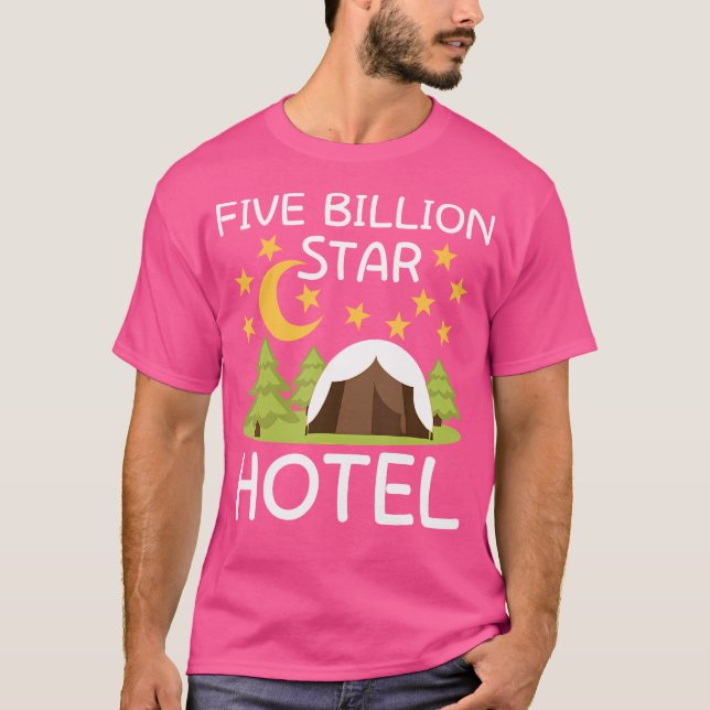 Camping Lover, camiseta de cinco mil millones de e (Anverso)