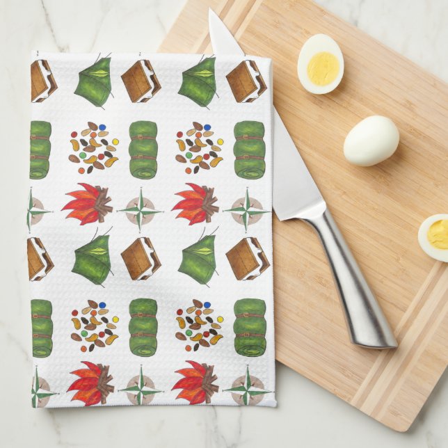 Camping Senderismo Campamento al aire libre Toalla (Doblado Cuarto)