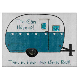 Campista del vintage de la TABLA DE CORTAR el |