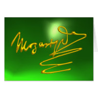 CAMPO A MOZART Gold Signature de Composer Green