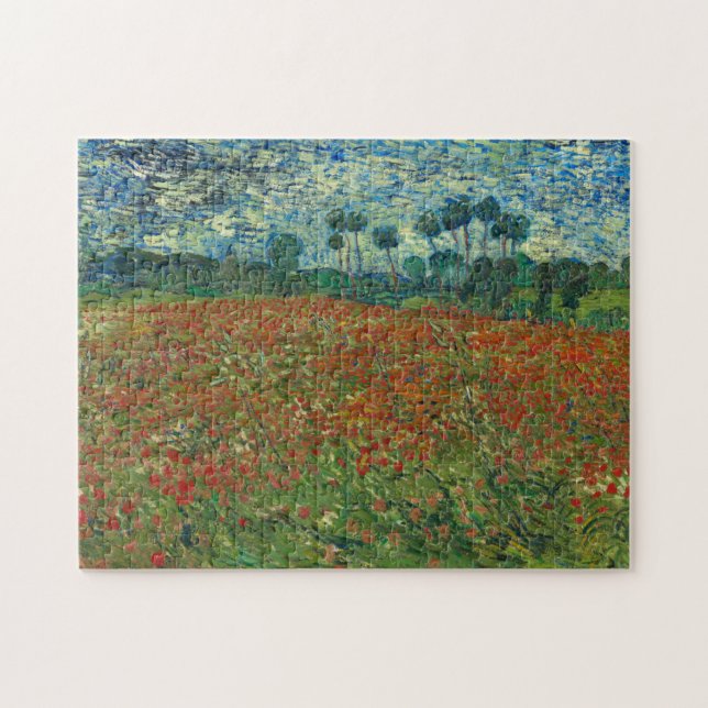 Campo con álbumes de Vincent Van Gogh Puzzle (Horizontal)