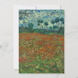 Campo de amapola de Vincent van Gogh Bella Artes
