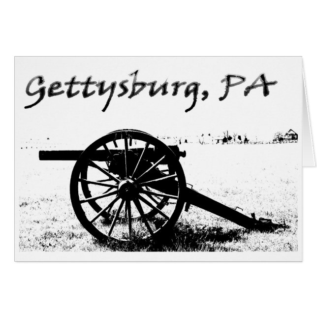 Campo de batalla de Gettysburg (Anverso (Horizontal))