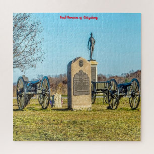 Campo de batalla de Gettysburg. Rompecabezas